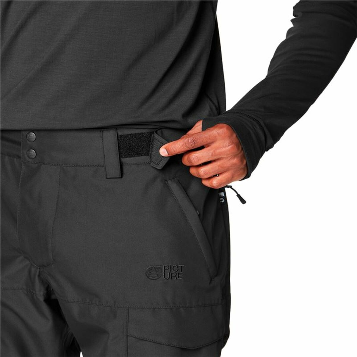 Pantalone Lungo Sportivo Picture Plan A Nero